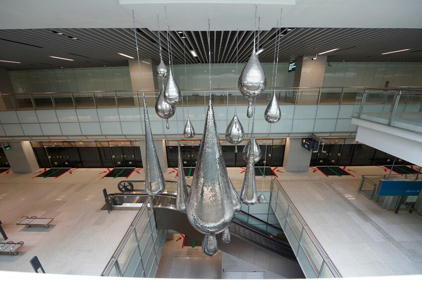 Dreams In Social Cosmic Odyssey, Promenade MRT Station, LTA, Singapore